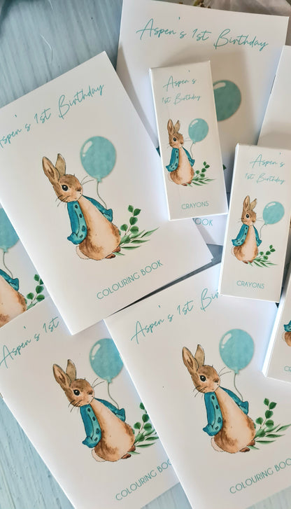 Peter Rabbit Birthday Colouring Book & Crayons