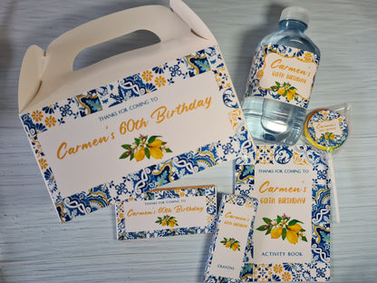 Mediterranean Lemon Party Box