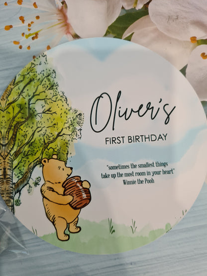 Classic Winnie the Pooh Plate Cover