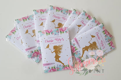 Fairy Colouring Book & Crayons