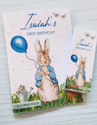 Peter Rabbit Colouring Book & Crayons