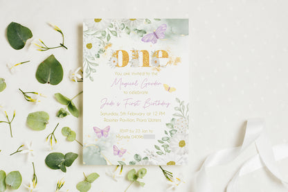 Magical Garden Digital Invitation